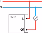 Zatemnilnik Rotacijski TEM MODUL 1M – bež sijaj – šifra EM15IW-U