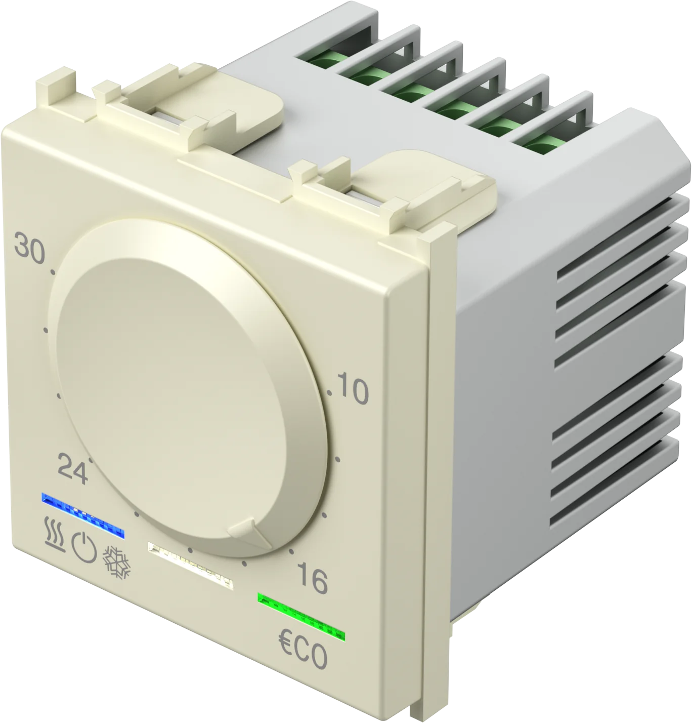 Termostat Osnovni TEM MODUL 6A 230V~ 2M – bež sijaj – šifra EM37IW-U