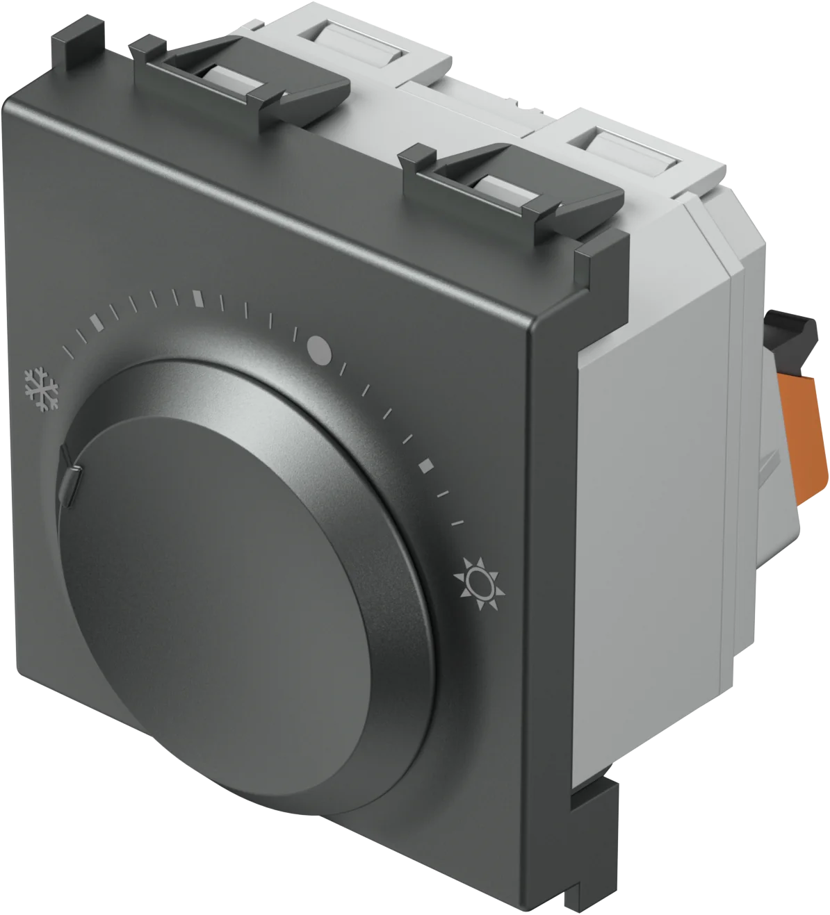Termostat Ogrevanje TEM MODUL 230V~ 2M – antracit – šifra EM38AT-U