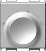 Termostat Ogrevanje TEM MODUL 230V~ 2M – srebrna mat (elox) – šifra EM38ES-U