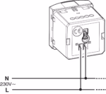 Led Zasilna Svetilka TEM MODUL 230V~ 2M – šifra EM57-U
