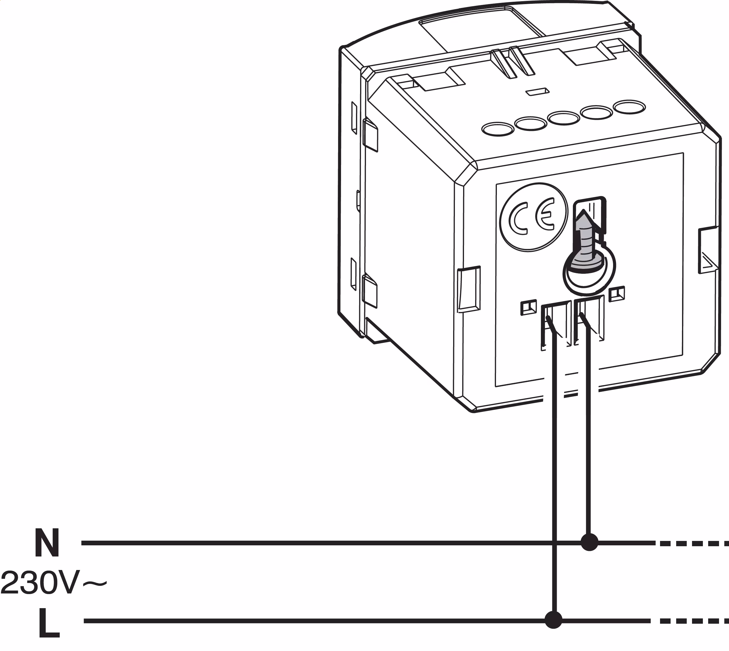 Led Zasilna Svetilka TEM MODUL 230V~ 2M - slika 4