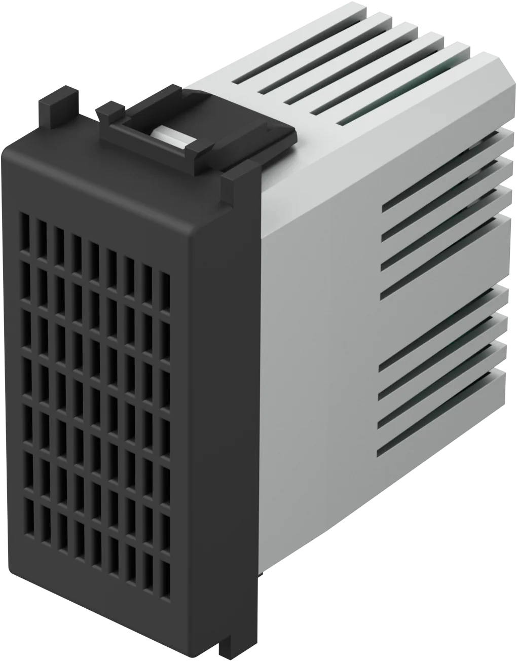 Zvonec TEM MODUL 230V~ 1M – črna mat (soft touch)