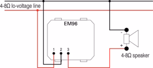 Regulator Glasnosti Nizkoohmski TEM MODUL 2M – antracit – šifra EM96AT-U