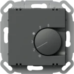 Termostat Ogrevanje TEM LOGIQ 10A 230V~ – antracit – šifra EQ35ATXO-U