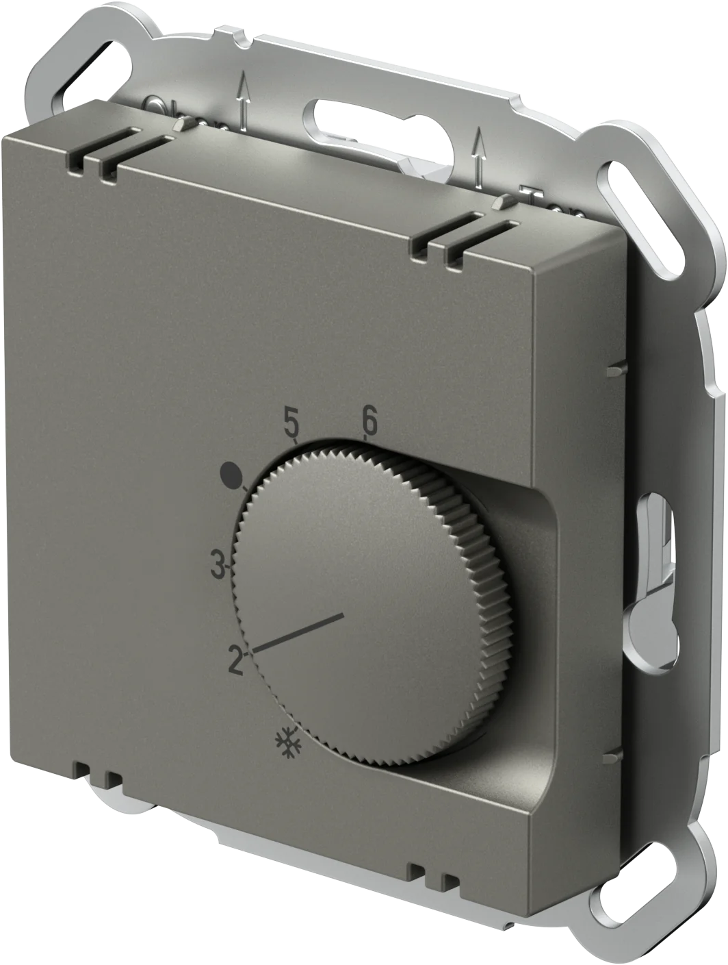 Termostat Ogrevanje TEM LOGIQ 10A 230V~ – titan – šifra EQ35TIXO-U
