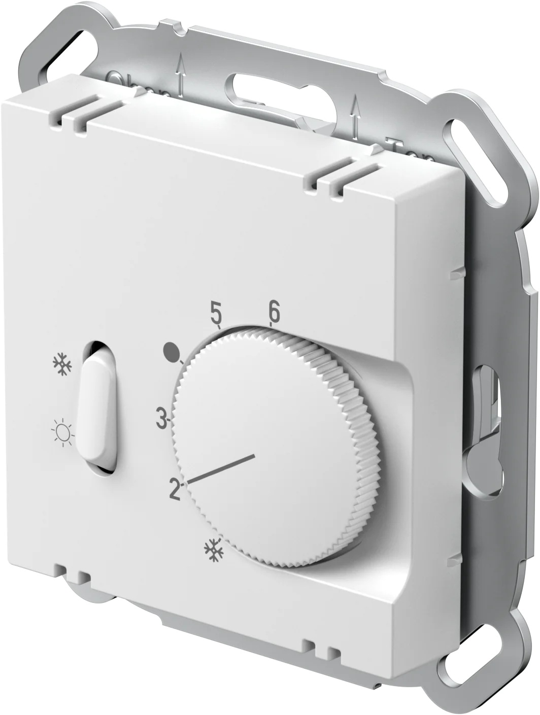 Termostat Ogrevanje / Hlajenje TEM LOGIQ 5A 230V~ – bela sijaj