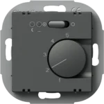 Termostat Talno Ogrevanje TEM LOGIQ 16A 230V~ – antracit – šifra EQ37ATXO-U