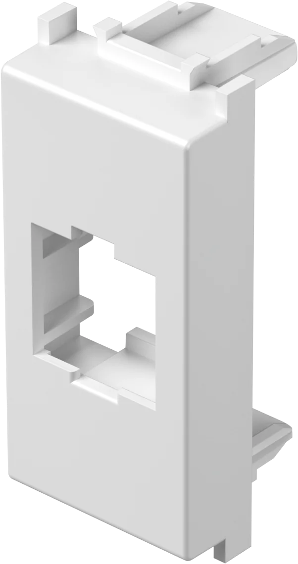 Adapter Ks Univerzalni TEM MODUL 1M – bela mat – šifra KM50MW-U