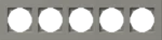 Okvir Flat 5 TEM LOGIQ – titan – šifra OF50TI-U