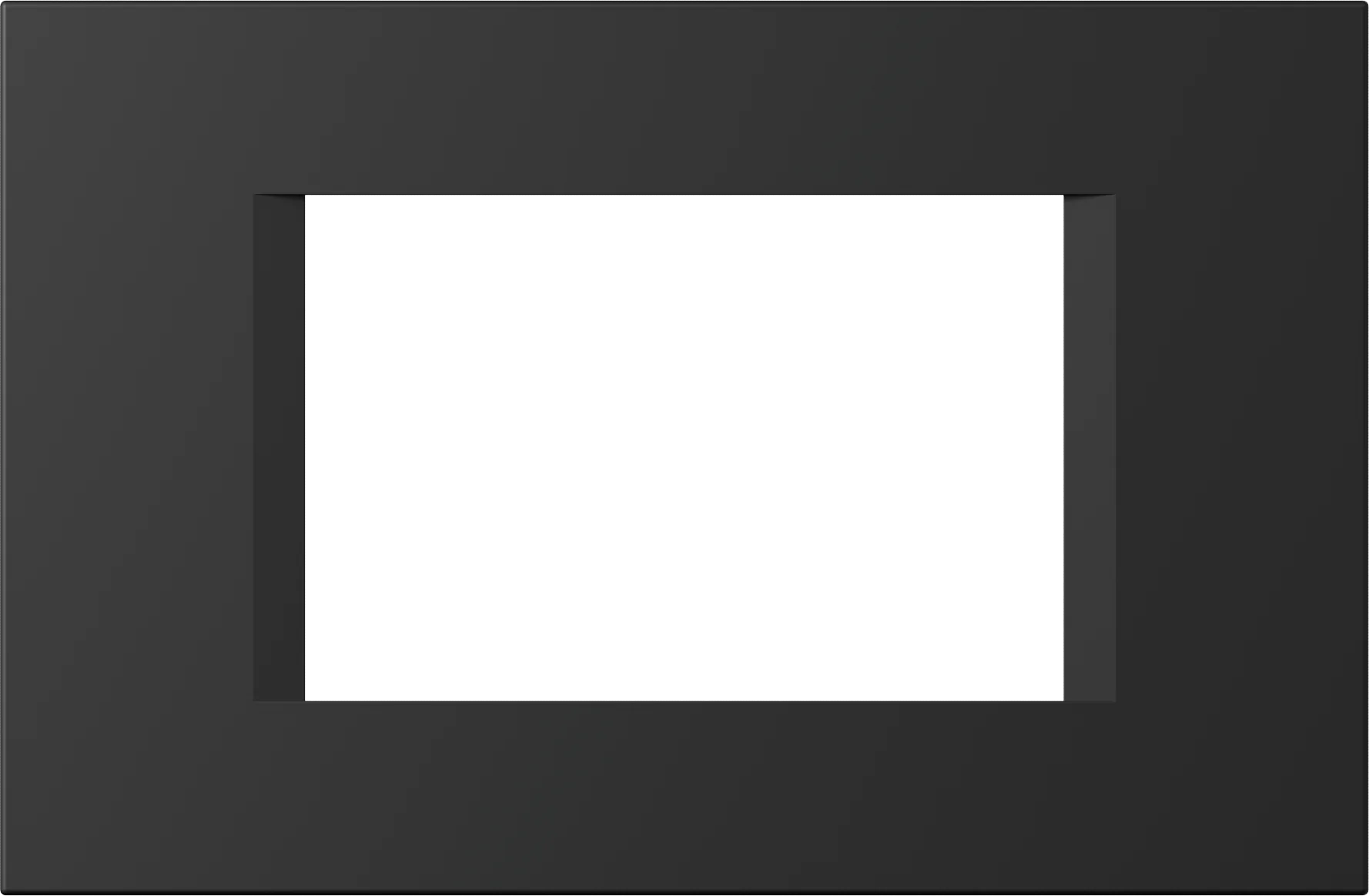 Okvir Line TEM MODUL 3M – črna mat (soft touch)