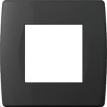 Okvir Soft TEM MODUL 2M – črna mat (soft touch) – šifra OS20SB-U