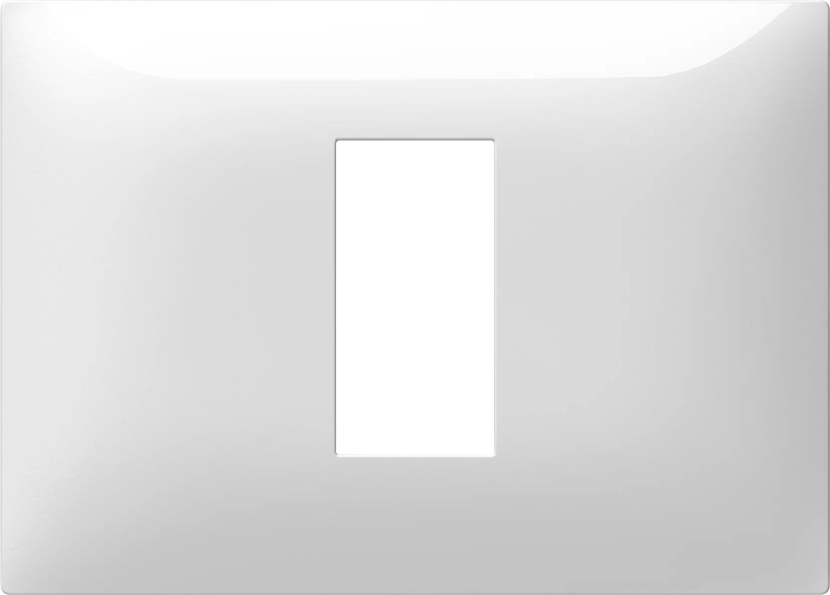 Okvir Thin TEM MODUL 3M – bela sijaj - slika 2