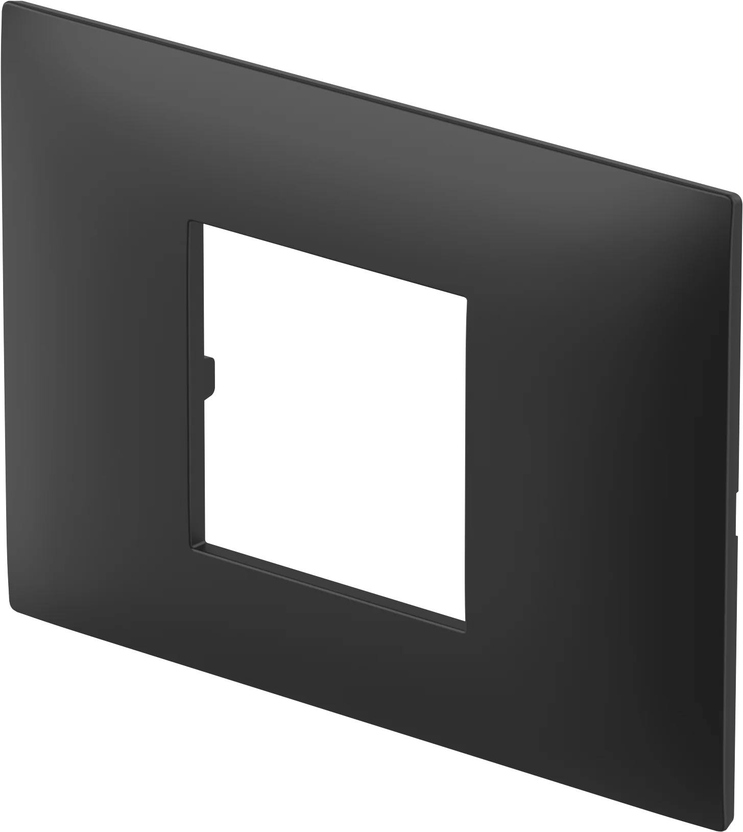 Okvir Thin TEM MODUL 3M – črna mat (soft touch)