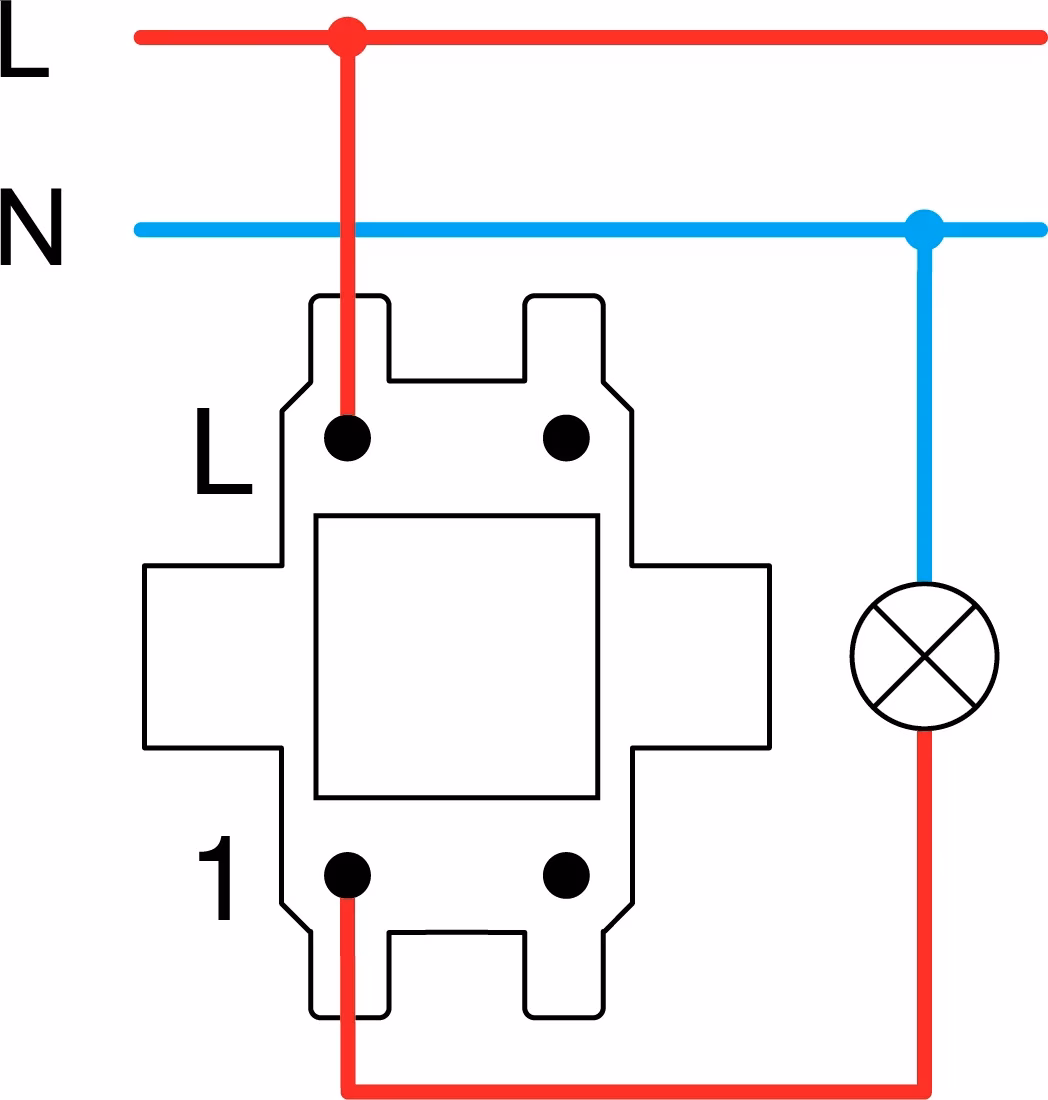 Stikalo Enopolno TEM EKONOMIK 10AX 250V~ – beli duroplast (EKONOMIK) - slika 4