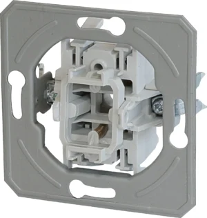 Tipkalo Enopolno TEM EKONOMIK 10A 250V~ – beli duroplast (EKONOMIK) – šifra SE11CO-B