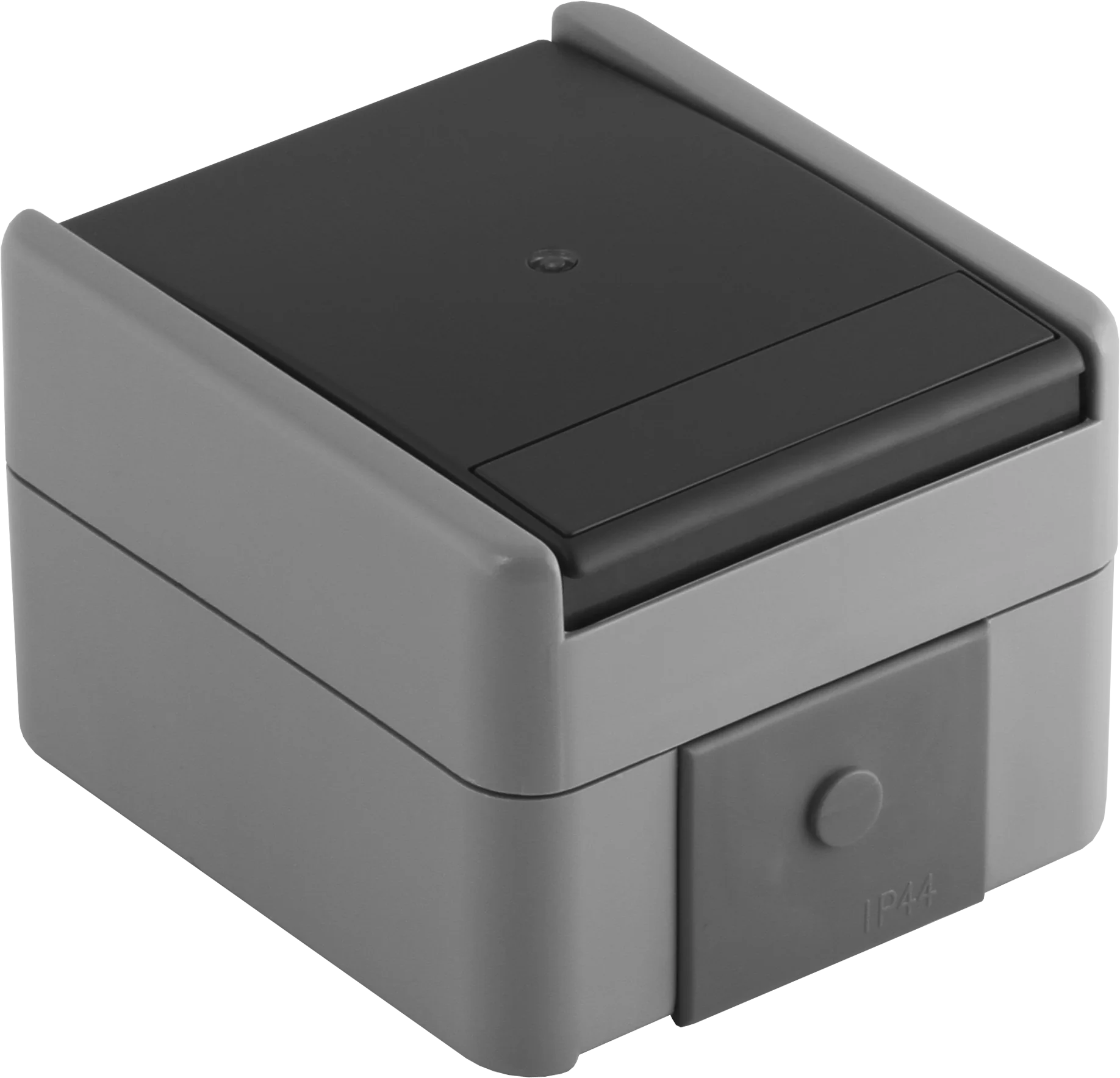 Stikalo Menjalno TEM FONTANA 10AX 250V~ – siva