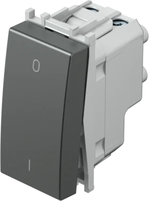 Stikalo Dvopolno TEM MODUL 16AX 250V~ 1M – antracit (simbol: stikalo na poteg) – šifra SM20ATNT03-U