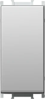 Stikalo Križno TEM MODUL 16AX 250V~ 1M – srebrna mat (elox) – šifra SM70ES-P