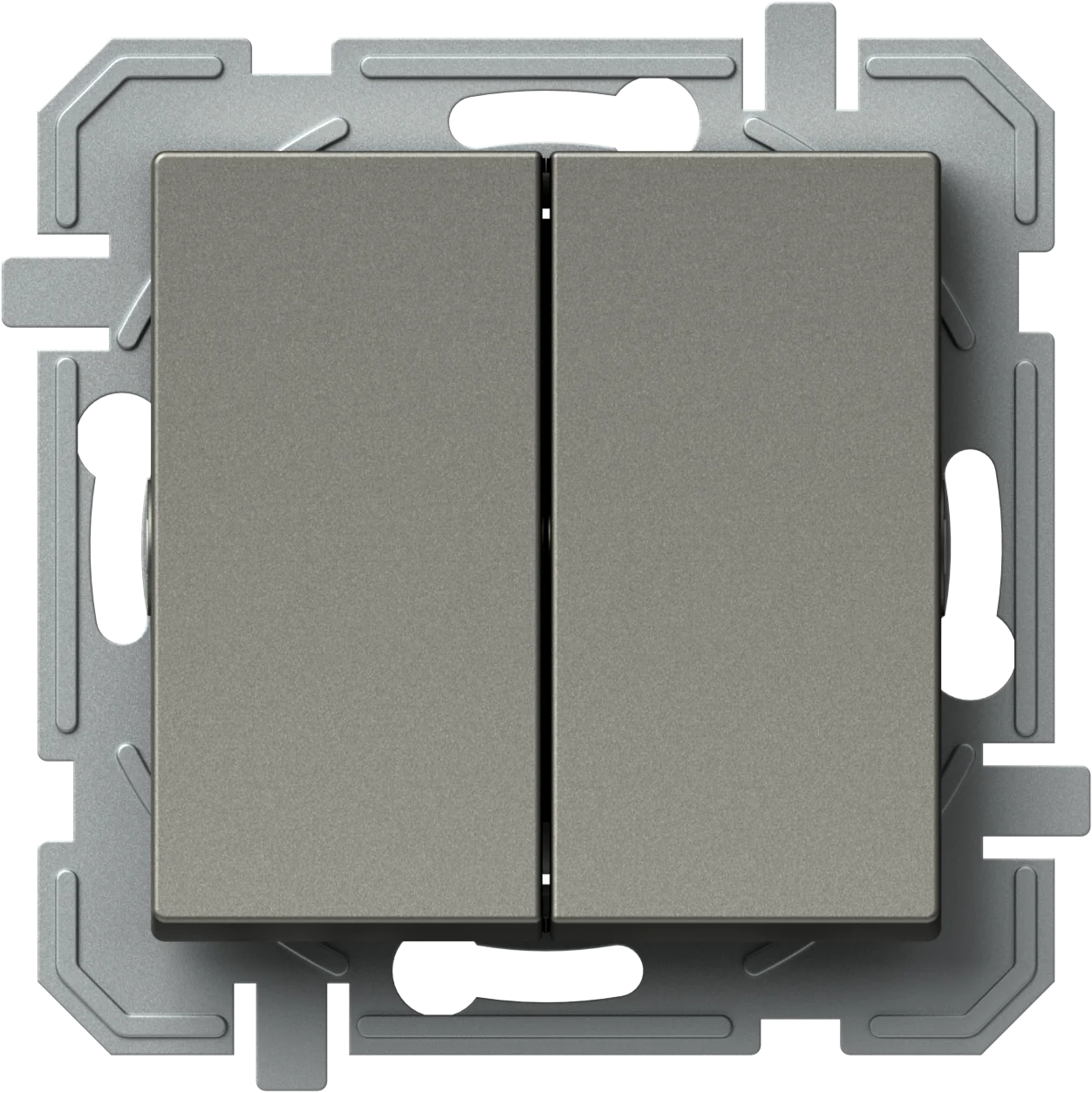 Stikalo Serijsko TEM LOGIQ 10AX 250V~ – titan - slika 2