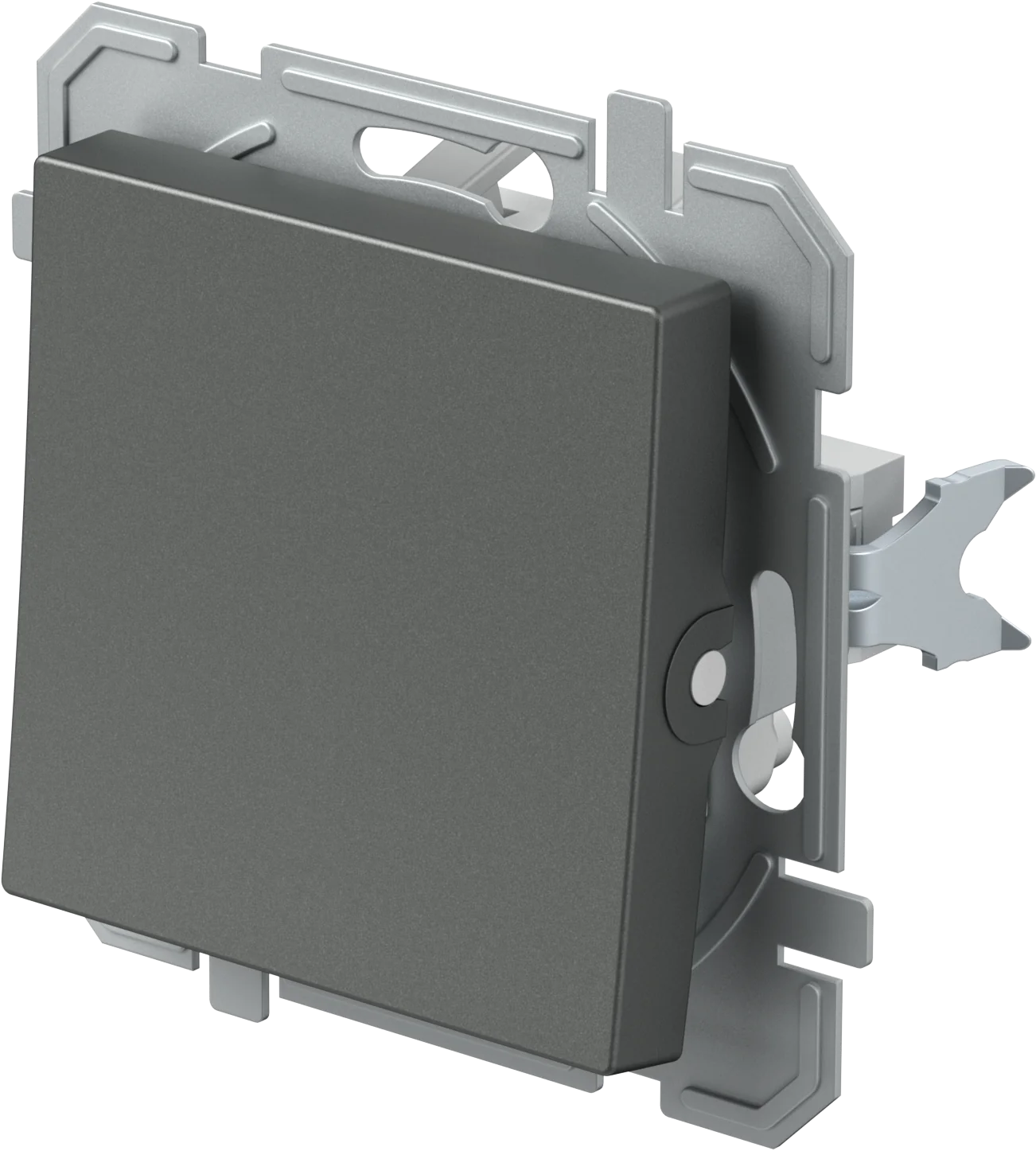 Stikalo Menjalno TEM LOGIQ 10AX 250V~ – antracit