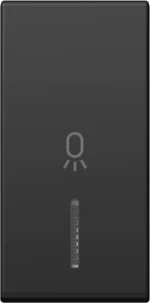 Tipka TEM MODUL 1M – črna mat (soft touch) (simbol: luč) – šifra TM11SBIN02-U