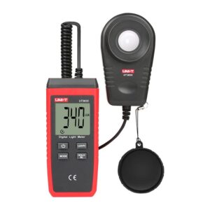 UNI-T UT383S Digitalni Merilec Osvetlitve (Luks Meter) – Ločen Senzor, 0–199.900 Lux