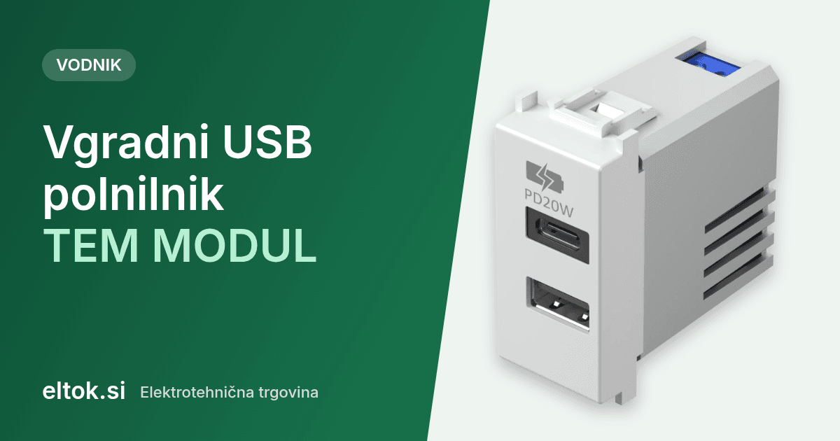 USB polnilnik TEM MODUL